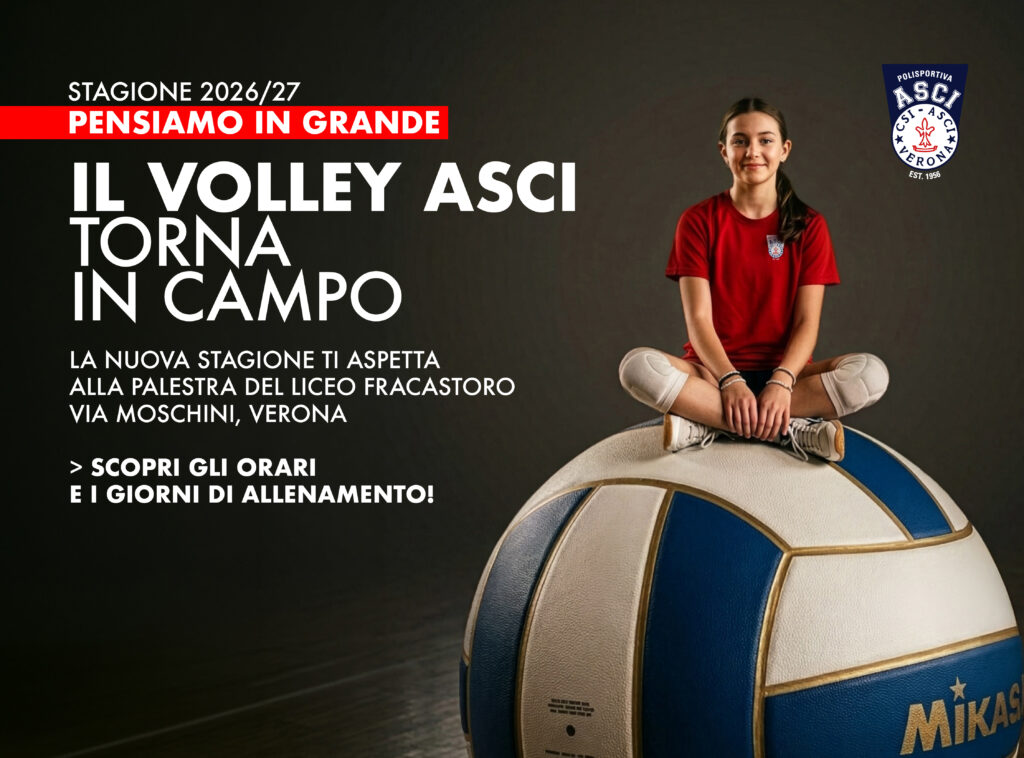 Il Volley ASCI torna il campo!