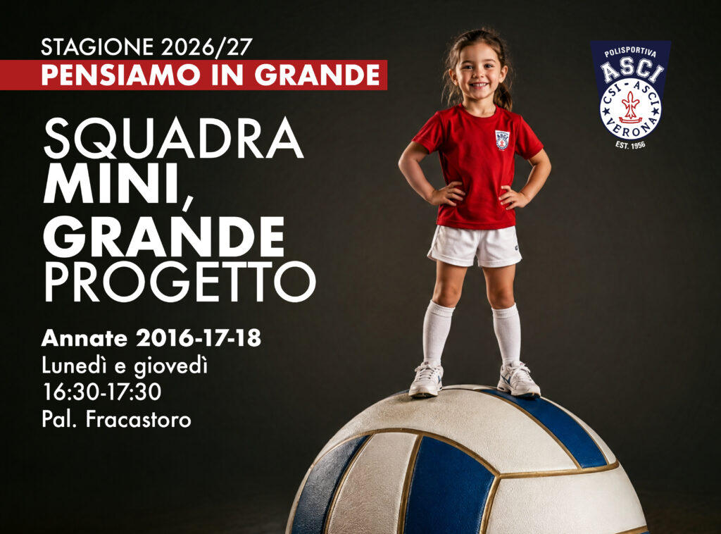 Mini Volley, continuano le iscrizioni!